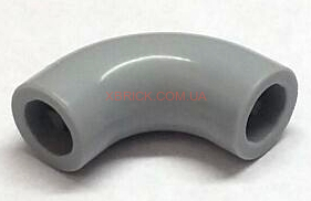 Brick, Round 1 x 1 d. 90 Degree Elbow - No Stud - Type 2 - Axle Hole 25214