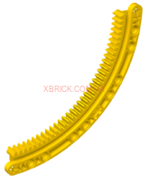Technic, Gear Rack 11 x 11 Curved 24121