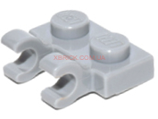 Plate, Modified 1 x 2 with Open O Clips Horizontal 60470b