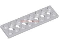 Technic, Plate 2 x 8 with 7 Holes 3738