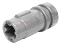 Large Figure Weapon Lightsaber Hilt Half 2L with Axle Hole 21755