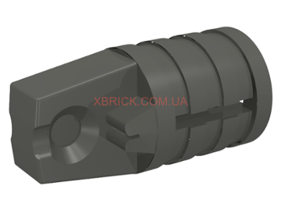 Hinge Cylinder 1 x 2 Locking with 1 Finger and Axle Hole on Ends 30552
