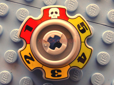 Technic Tread Sprocket Wheel Small with Glatorian Game Pattern  57520pb01 