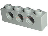 TECHNIC, BRICK 1 X 4 WITH HOLES 3701