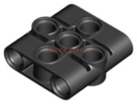 Technic, Pin Connector Block, Liftarm 1 x 3 x 3 39793