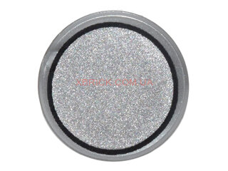 Round 1 x 1 with Silver Circle with Black Border Pattern 98138pb041