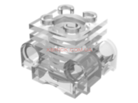 Technic Engine Cylinder without Side Slots 2850b CLEAR OLD