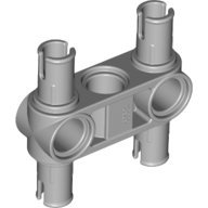 Technic, Pin Connector Perpendicular 3L with 4 Pins 48989
