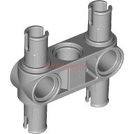 Technic, Pin Connector Perpendicular 3L with 4 Pins 48989