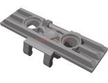 Technic, Link Tread Wide with Two Pin Holes 57518