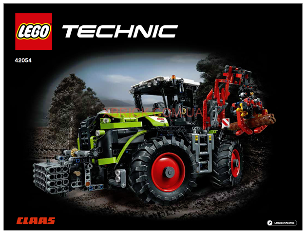 Инструкция 42054 CLAAS XERION 5000 TRAC VC/в хорошем состоянии/