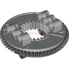 Technic Turntable Large Type 3, Complete Assembly with Black Outside Gear Section 18939c01