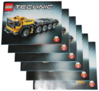 Инструкция 42009 Mobile Crane Mk II/в идеальном состоянии/