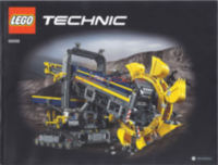 Инструкция 42055 Bucket Wheel Excavator/НОВАЯ В УПАКОВКЕ+НАКЛЕЙКИ/ 
