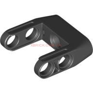 Technic, Pin Connector Toggle Joint Smooth Double with Axle and Pin Holes 87408