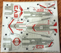 Наклейки Mindstorms EV3 31313stk01