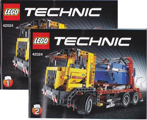 Инструкция 42024 Container Truck/в идеальном состоянии/ 