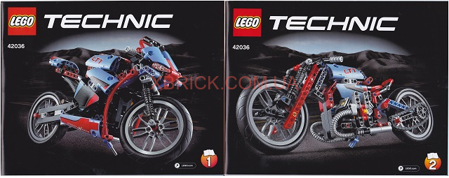 Инструкция 42036 Street Motorcycle/в хорошем состоянии/