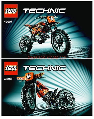 Инструкция 42007 Moto Cross Bike/в хорошем состоянии/