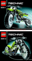 Инструкция 8291-1 Dirt Bike/в нормальном состоянии/ 