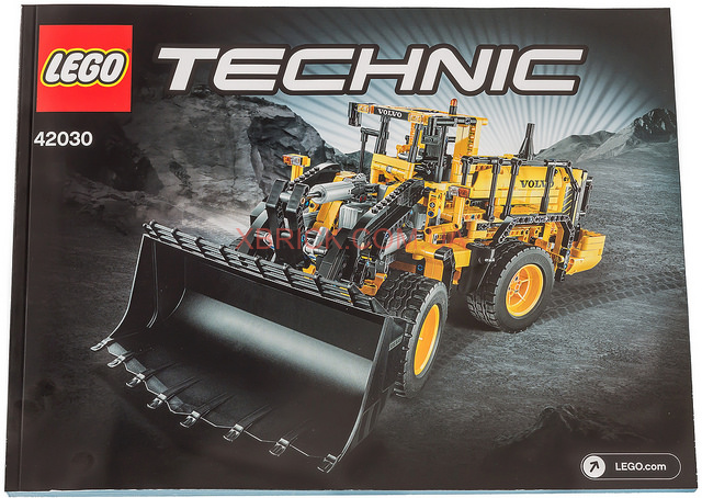 Инструкция 42030 Volvo L350F Wheel Loader /НОВАЯ В УПАКОВКЕ+НАКЛЕЙКИ/  