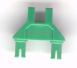 TECHNIC, PIN DOUBLE TRIANGLE 1 X 3 WITH 2 CLIPS 47994