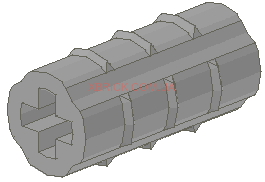 Technic, Axle Connector (Ridged Undetermined Type) 6538