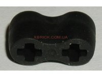 TECHNIC, AXLE CONNECTOR DOUBLE FLEXIBLE (RUBBER) 45590