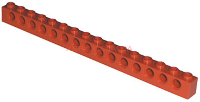 Technic, Brick 1 x 16 with Holes 3703  